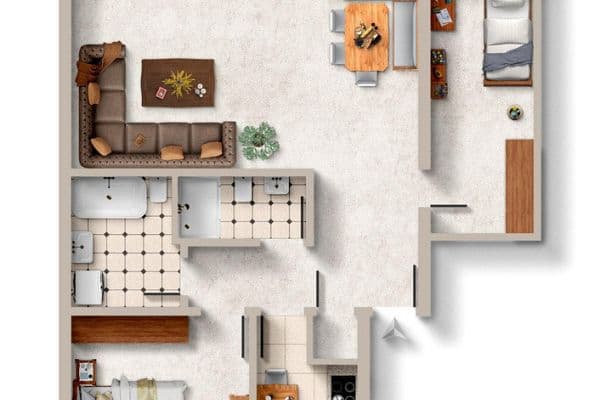 Predaj bytu 3-izbový 85 m², Bremen Predaj bytu 3-izbový 85 m², Bremen