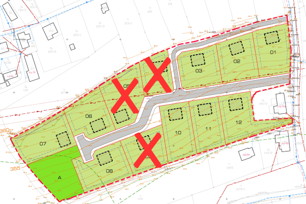 Predaj pozemku 1.349 m², Predaj pozemku 1.349 m²,