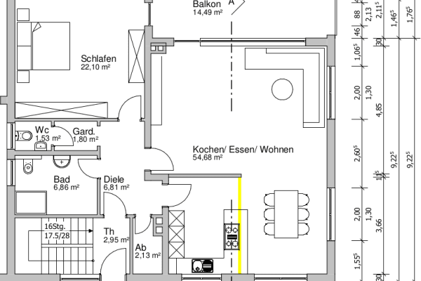 Prenájom bytu 2-izbový 103 m², Bendorf Prenájom bytu 2-izbový 103 m², Bendorf
