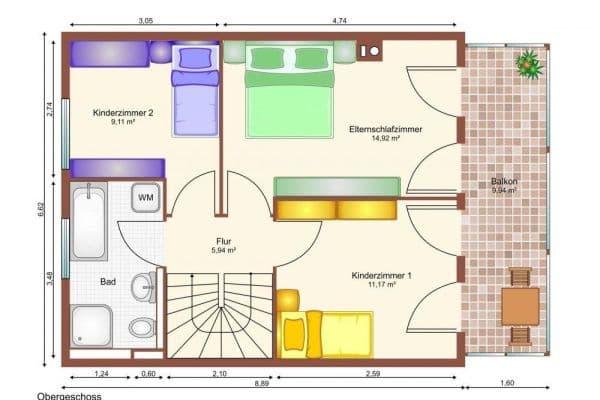 Predaj domu 143 m², pozemok 173 m², Darmstadt, Hesensko Predaj domu 143 m², pozemok 173 m², Darmstadt, Hesensko