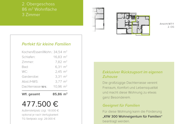 Predaj bytu 3-izbový 86 m², Moltkestr. 7, Langenau, Bádensko-Wurttembersko Predaj bytu 3-izbový 86 m², Moltkestr. 7, Langenau, Bádensko-Wurttembersko