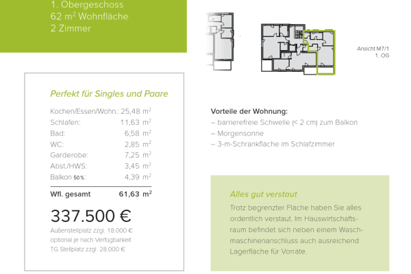 Predaj bytu 2-izbový 62 m², Moltkestr. 7, Langenau, Bádensko-Wurttembersko Predaj bytu 2-izbový 62 m², Moltkestr. 7, Langenau, Bádensko-Wurttembersko