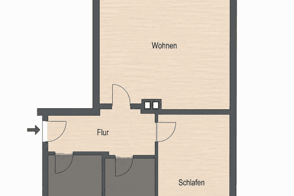 Predaj bytu 2-izbový 46 m², Simpsonweg 1, Berlin, Berlín Predaj bytu 2-izbový 46 m², Simpsonweg 1, Berlin, Berlín
