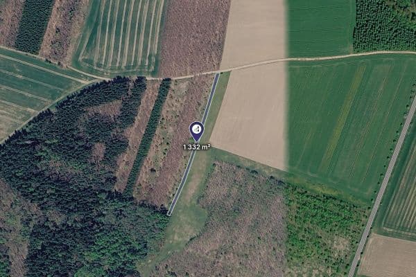 Predaj pozemku 1.332 m², Všesulov Predaj pozemku 1.332 m², Všesulov