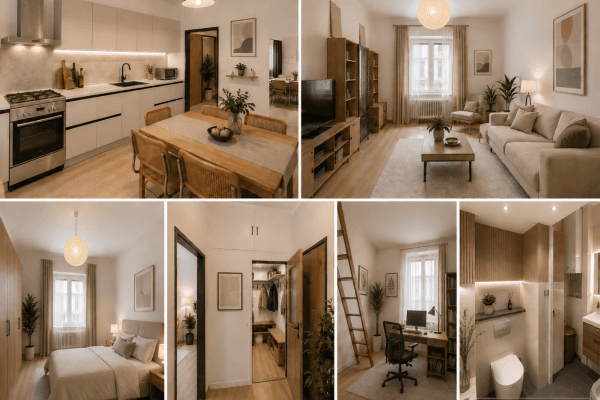 Predaj bytu 3-izbový 86 m², Mánesova, Praha Predaj bytu 3-izbový 86 m², Mánesova, Praha