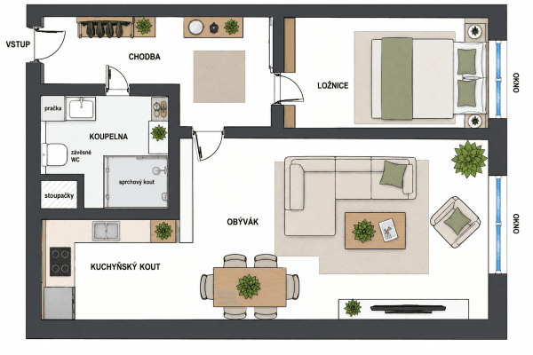 Predaj bytu 2-izbový 50 m², Československé armády, SO POÚ Frýdek-Místek Predaj bytu 2-izbový 50 m², Československé armády, SO POÚ Frýdek-Místek