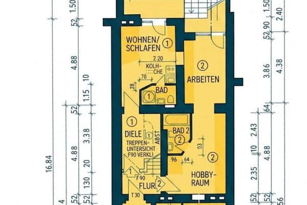 Prenájom bytu 1-izbový 22 m², Bonn Prenájom bytu 1-izbový 22 m², Bonn