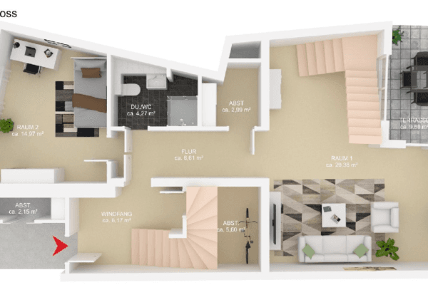 Predaj bytu 4-izbový 125 m², Bremen, Brémy Predaj bytu 4-izbový 125 m², Bremen, Brémy