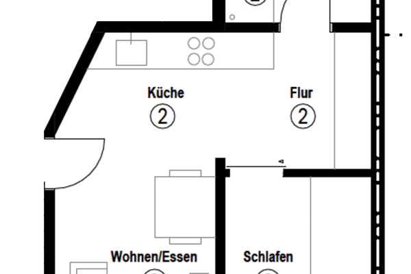 Prenájom bytu 2-izbový 31 m², Plieningen, Bádensko-Wurttembersko Prenájom bytu 2-izbový 31 m², Plieningen, Bádensko-Wurttembersko