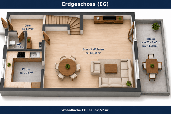 Predaj domu 164 m², pozemok 165 m², Adelsdorf Predaj domu 164 m², pozemok 165 m², Adelsdorf