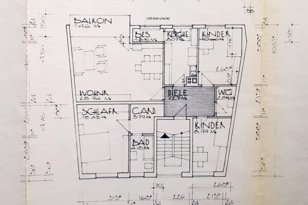 Prenájom bytu 4-izbový 91 m², Burgstraße 20, Duisburg Prenájom bytu 4-izbový 91 m², Burgstraße 20, Duisburg