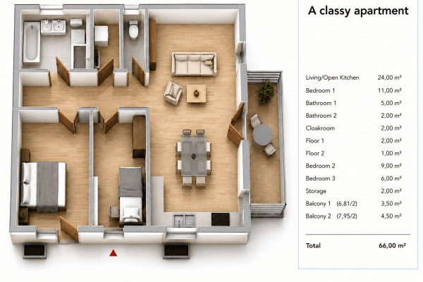 Predaj bytu 2-izbový 60 m², Berlin, Berlín Predaj bytu 2-izbový 60 m², Berlin, Berlín