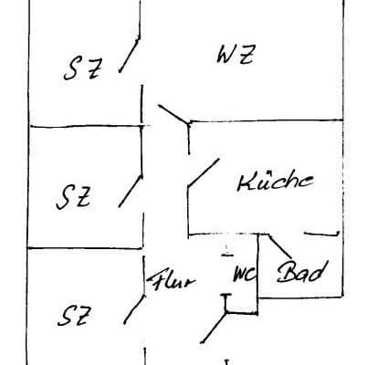 Prenájom bytu 4-izbový 116 m², Witten Prenájom bytu 4-izbový 116 m², Witten