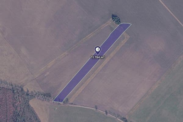 Predaj pozemku 11.794 m², Obrubce Predaj pozemku 11.794 m², Obrubce