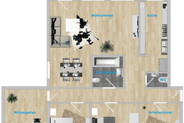 Prenájom bytu 4-izbový 110 m², Flachsbleiche 72, Kaarst Prenájom bytu 4-izbový 110 m², Flachsbleiche 72, Kaarst