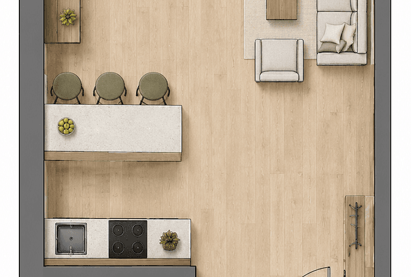Prenájom bytu 1-izbový 38 m², Unterschleissheim, Bavorsko Prenájom bytu 1-izbový 38 m², Unterschleissheim, Bavorsko