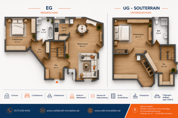 Predaj bytu 3-izbový 95 m², Neu-Anspach Predaj bytu 3-izbový 95 m², Neu-Anspach