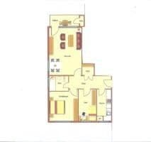 Prenájom bytu 3-izbový 66 m², Düsseldorf Prenájom bytu 3-izbový 66 m², Düsseldorf