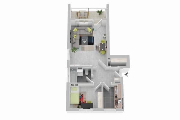Predaj bytu 2-izbový 42 m², Frank-Wedekinmd-Straße 00, Wiesbaden, Hesensko Predaj bytu 2-izbový 42 m², Frank-Wedekinmd-Straße 00, Wiesbaden, Hesensko