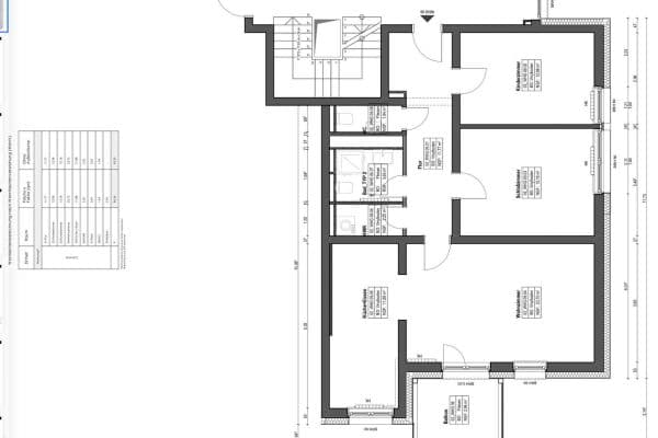 Prenájom bytu 3-izbový 87 m², Am Schlüsselacker 4, Eberbach Prenájom bytu 3-izbový 87 m², Am Schlüsselacker 4, Eberbach