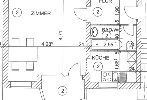 Predaj bytu 1-izbový 36 m², Johanniterstraße 32, Berlin, Berlín Predaj bytu 1-izbový 36 m², Johanniterstraße 32, Berlin, Berlín