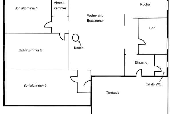 Prenájom bytu 4-izbový 136 m², Niederzier Prenájom bytu 4-izbový 136 m², Niederzier