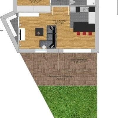 Prenájom bytu 2-izbový 71 m², Dresdener Straße 1, Buchloe Prenájom bytu 2-izbový 71 m², Dresdener Straße 1, Buchloe