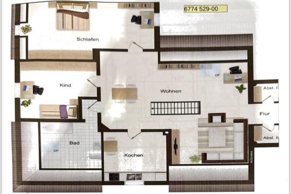 Prenájom bytu 3-izbový 117 m², Menglinghauser Str. 374, Dortmund Prenájom bytu 3-izbový 117 m², Menglinghauser Str. 374, Dortmund