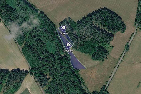 Predaj pozemku 7.398 m², Střemy Predaj pozemku 7.398 m², Střemy