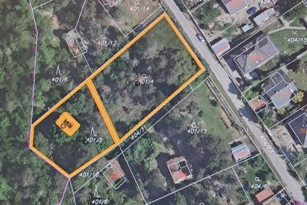 Predaj pozemku 2.498 m², Hradištko Predaj pozemku 2.498 m², Hradištko