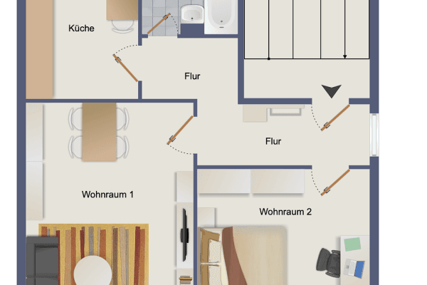 Prenájom bytu 2-izbový 70 m², Westfalenstraße 47, Iserlohn, Severné Porýnie - Westfálsko Prenájom bytu 2-izbový 70 m², Westfalenstraße 47, Iserlohn, Severné Porýnie - Westfálsko