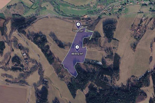 Predaj pozemku 2.531 m², Stará Paka Predaj pozemku 2.531 m², Stará Paka