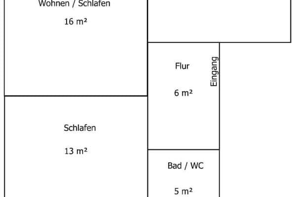 Prenájom bytu 2-izbový 50 m², Stauffenbergstraße 30, Aalen Prenájom bytu 2-izbový 50 m², Stauffenbergstraße 30, Aalen