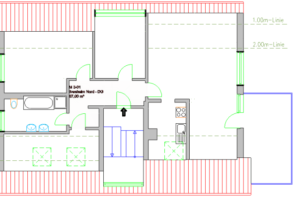 Prenájom bytu 3-izbový 87 m², Ilvesheim Prenájom bytu 3-izbový 87 m², Ilvesheim