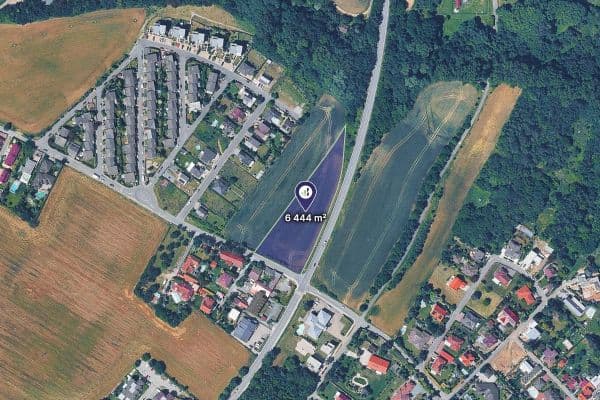 Predaj pozemku 6.444 m², Říčany Predaj pozemku 6.444 m², Říčany