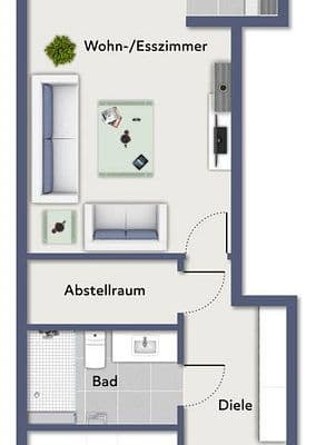 Predaj bytu 3-izbový 76 m², Buxtehude Predaj bytu 3-izbový 76 m², Buxtehude