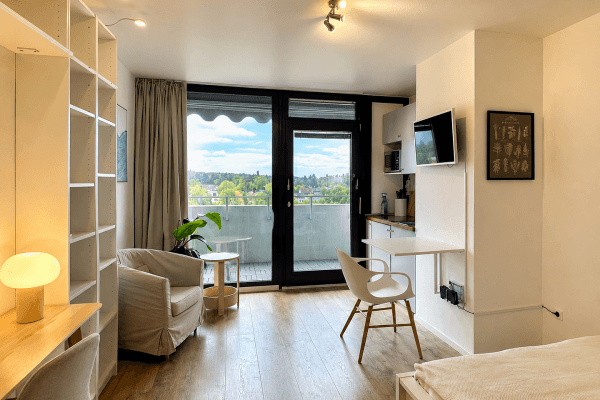 Prenájom bytu 1-izbový 28 m², Mailänderstraße 18, Frankfurt am Main Prenájom bytu 1-izbový 28 m², Mailänderstraße 18, Frankfurt am Main