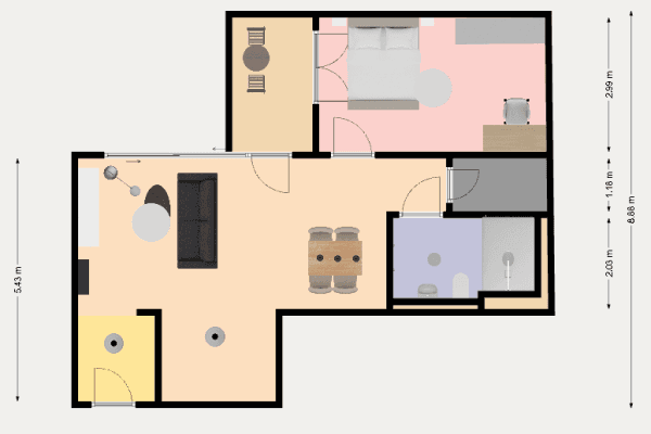 Prenájom bytu 2-izbový 61 m², Malmöer Str. 28, Berlin, Berlín Prenájom bytu 2-izbový 61 m², Malmöer Str. 28, Berlin, Berlín