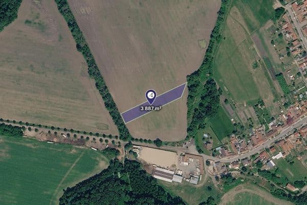 Predaj pozemku 3.887 m², Ladná Predaj pozemku 3.887 m², Ladná
