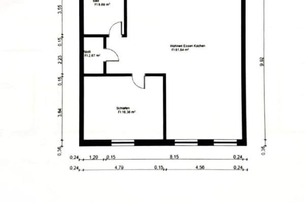 Prenájom bytu 1-izbový 92 m², Viktor-Reuter-Str. 53, Herne Prenájom bytu 1-izbový 92 m², Viktor-Reuter-Str. 53, Herne