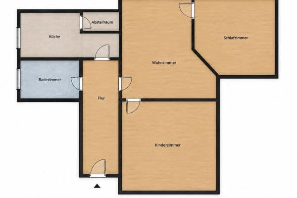 Prenájom bytu 3-izbový 92 m², Fürstenwalde Prenájom bytu 3-izbový 92 m², Fürstenwalde