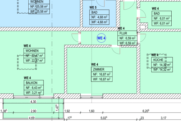 Prenájom bytu 2-izbový 70 m², Altenstädter Weg 5, Limeshain Prenájom bytu 2-izbový 70 m², Altenstädter Weg 5, Limeshain