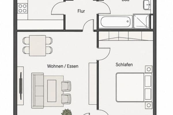 Predaj bytu 2-izbový 63 m², Wiesbaden Predaj bytu 2-izbový 63 m², Wiesbaden