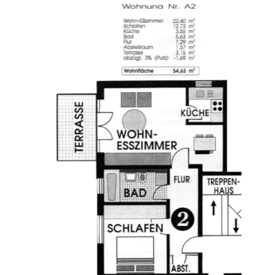 Predaj bytu 2-izbový 55 m², Passau, Bavorsko Predaj bytu 2-izbový 55 m², Passau, Bavorsko