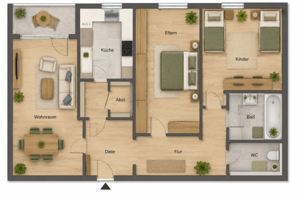 Predaj bytu 3-izbový 83 m², Herrenbachstrasse, Augsburg, Bavorsko Predaj bytu 3-izbový 83 m², Herrenbachstrasse, Augsburg, Bavorsko