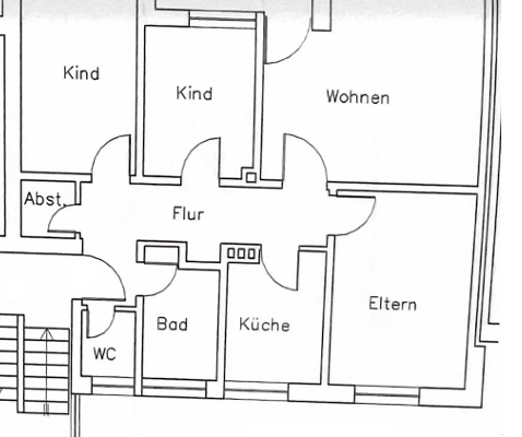 Prenájom bytu 4-izbový 81 m², Wilhelmshaven, Dolné Sasko Prenájom bytu 4-izbový 81 m², Wilhelmshaven, Dolné Sasko