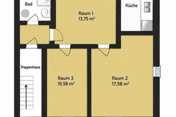Prenájom bytu 3-izbový 52 m², Im Hagen 6, Castrop-Rauxel, Severné Porýnie - Westfálsko Prenájom bytu 3-izbový 52 m², Im Hagen 6, Castrop-Rauxel, Severné Porýnie - Westfálsko