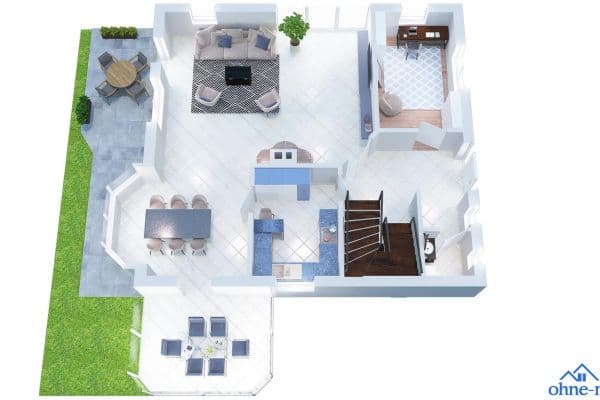 Predaj domu 175 m², pozemok 492 m², Irisweg 21, Stahnsdorf Predaj domu 175 m², pozemok 492 m², Irisweg 21, Stahnsdorf