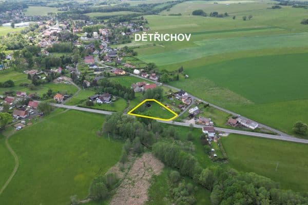 Predaj pozemku 3.500 m², Dětřichov, Liberecký kraj Predaj pozemku 3.500 m², Dětřichov, Liberecký kraj