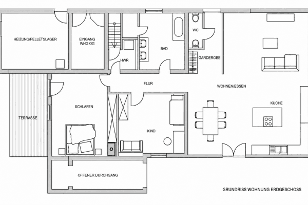 Prenájom bytu 3-izbový 133 m², Niefern-Öschelbronn Prenájom bytu 3-izbový 133 m², Niefern-Öschelbronn